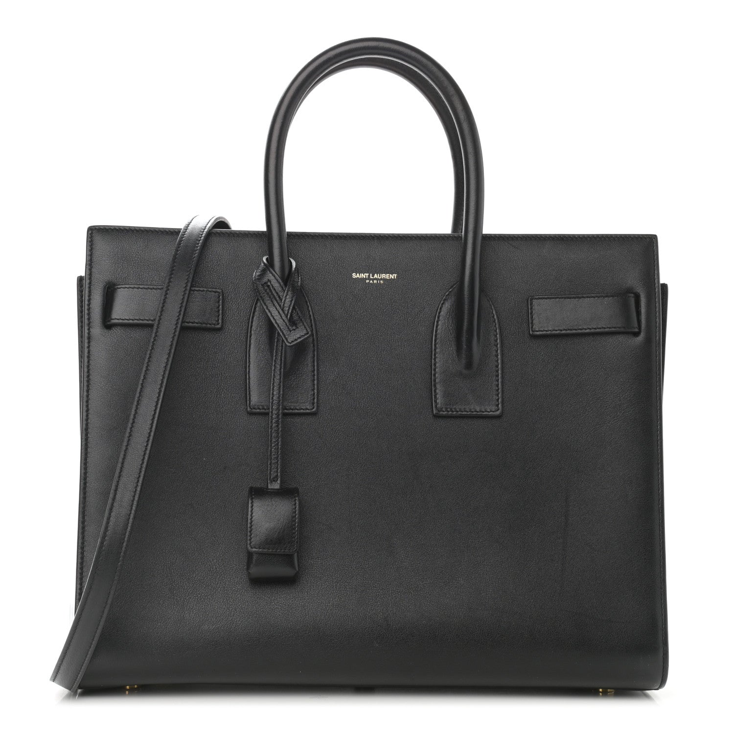 Saint Laurent Calfskin Small Sac De Jour Black 1 of 10