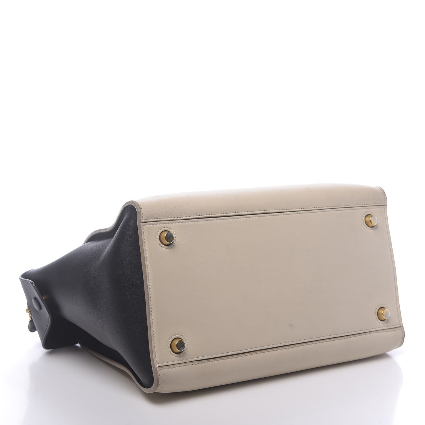 Smooth Calfskin Small Ring Bag Chalk