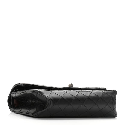Chanel Aged Calfskin Quilted 2.55 Reissue 225 Flap Black 4 of 11