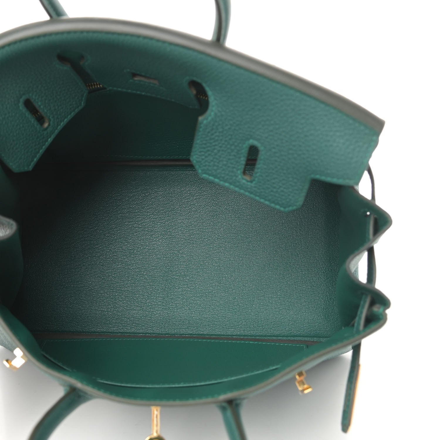 Hermes Togo Birkin 25 Malachite 5 of 11