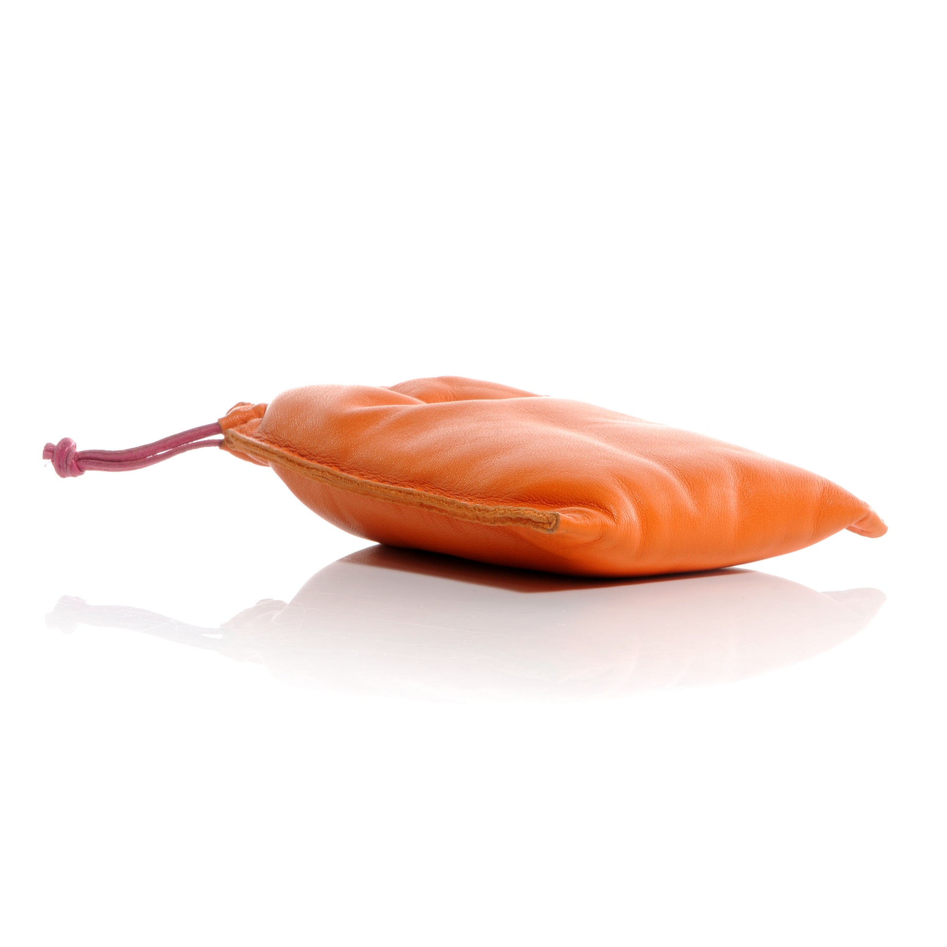 Hermes Lambskin Pilo Pouch PM Orange 3 of 5