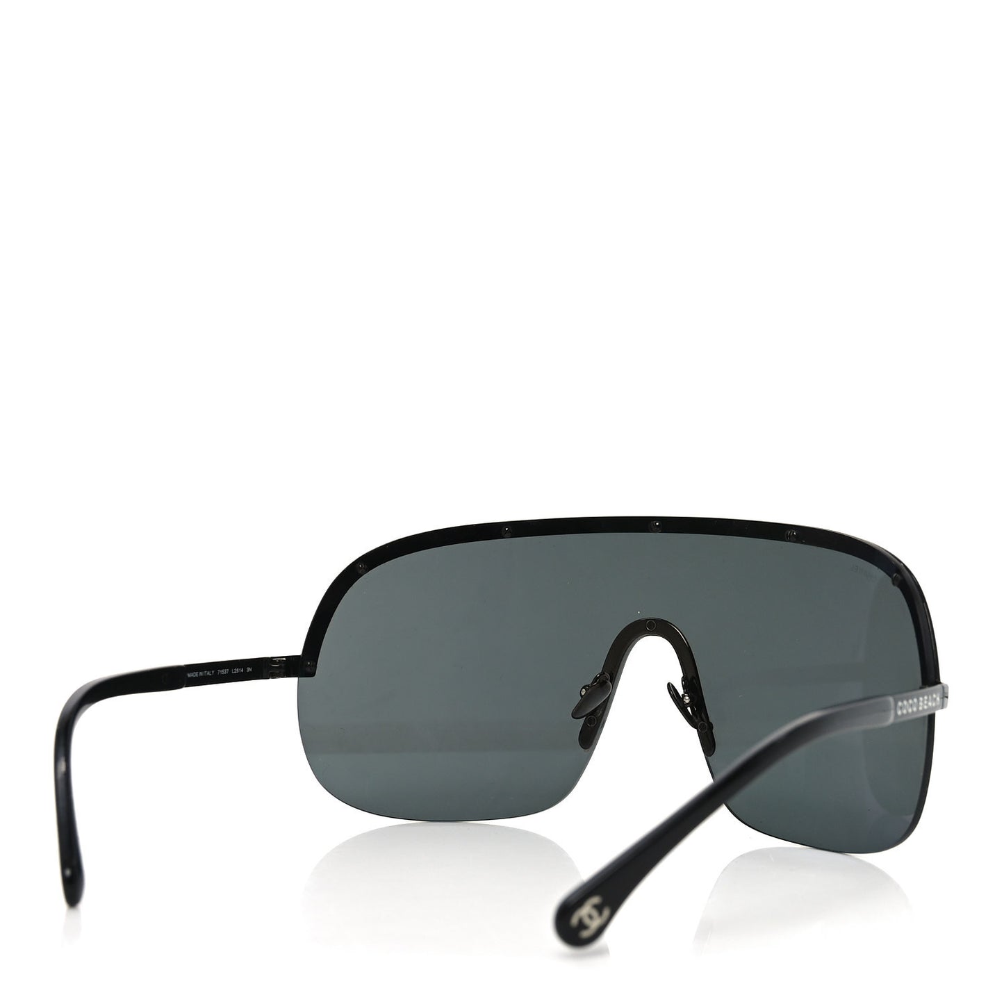 Shield Coco Beach Sunglasses L2614 Black