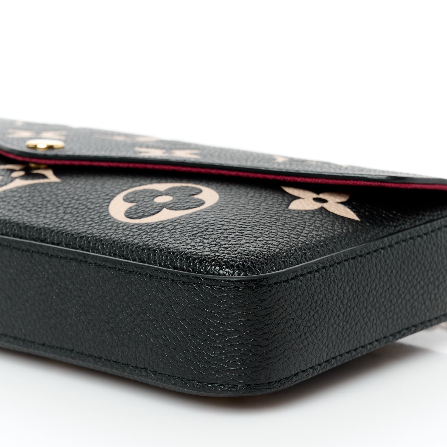 Empreinte Monogram Giant Felicie Pochette Black Beige