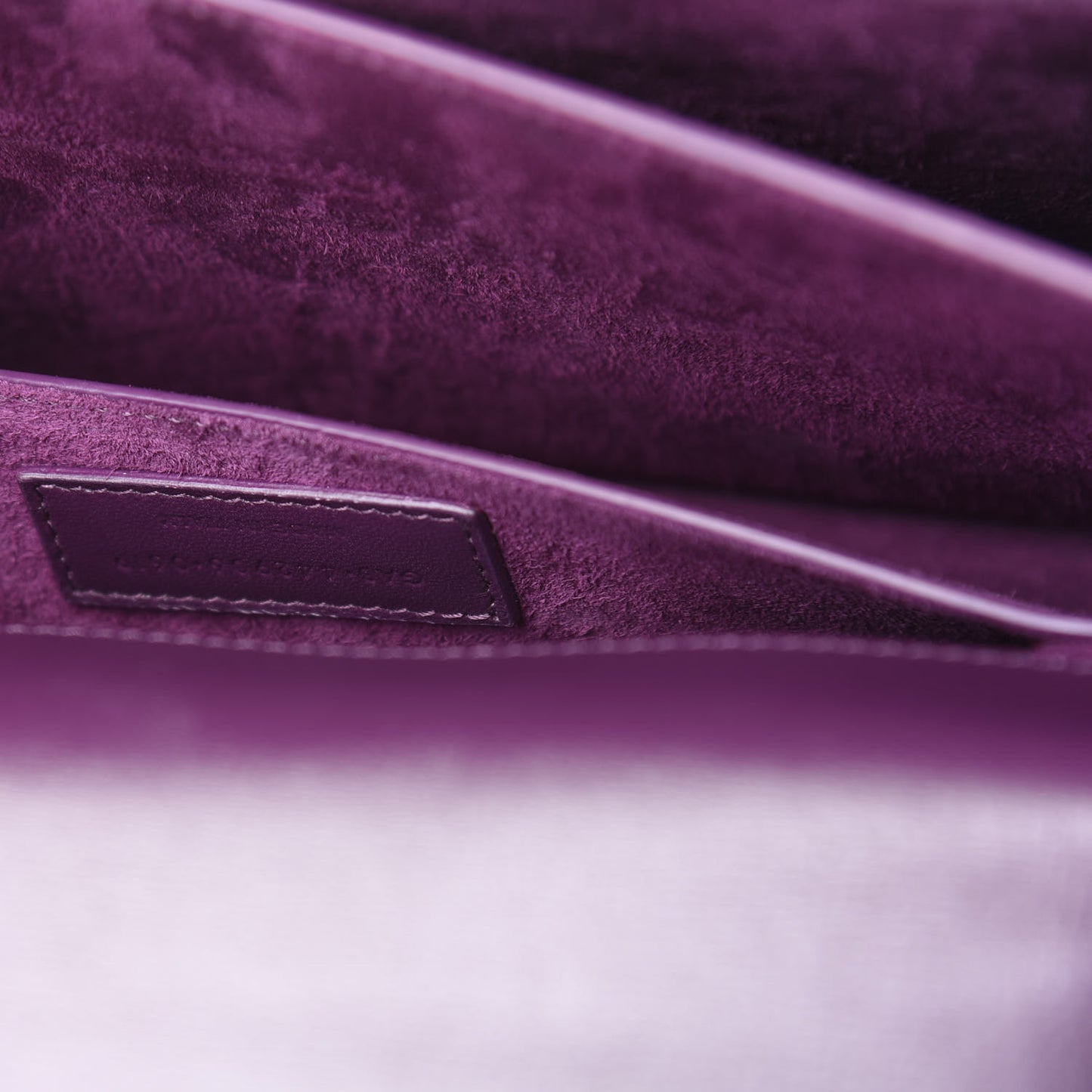 Calfskin Medium Monogram Sunset Purple