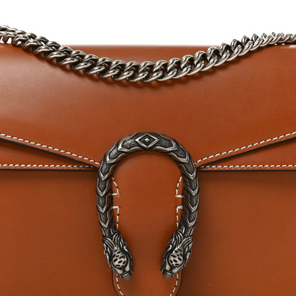 Gucci Calfskin Small Dionysus Shoulder Bag Harness Brown 8 of 11