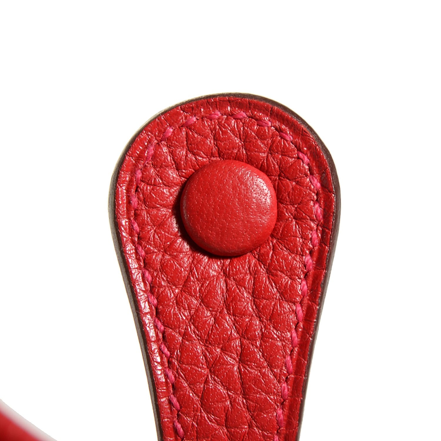 Hermes Taurillon Clemence Evelyne TPM Rouge Casaque Crevette 13 of 16