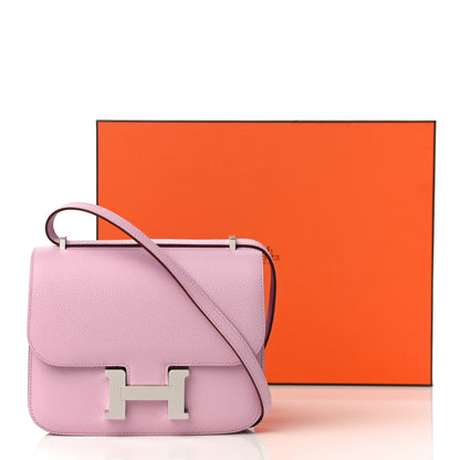 Hermes Epsom Constance 18 Mauve Sylvestre 10 of 10