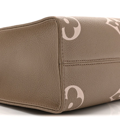 Louis Vuitton Empreinte Monogram Giant Onthego PM Tourterelle Creme 8 of 10