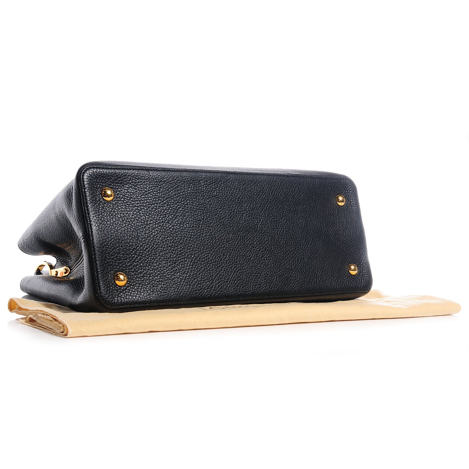 Louis Vuitton Taurillon Capucines GM Black 4 of 7
