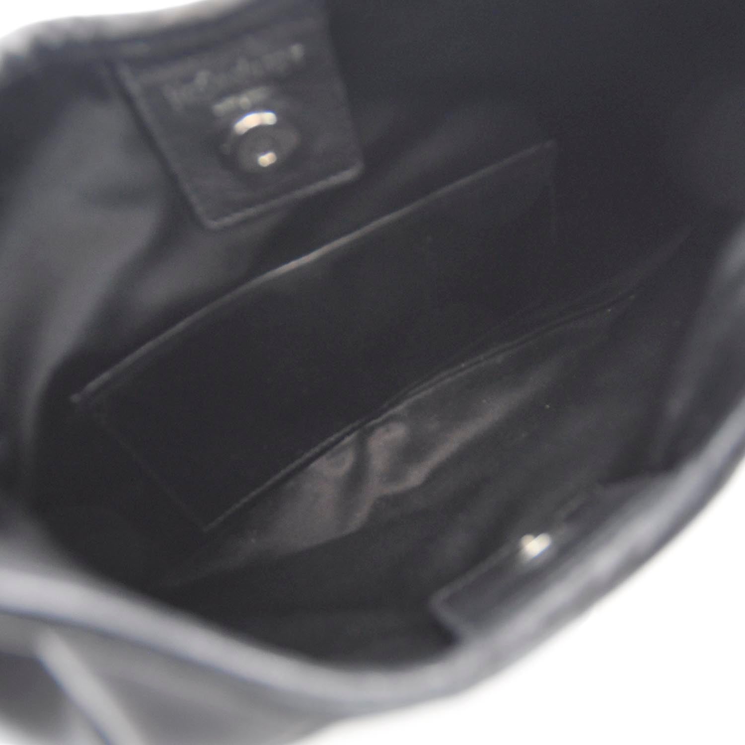 Saint Laurent Leather Small Mombasa Black 6 of 8