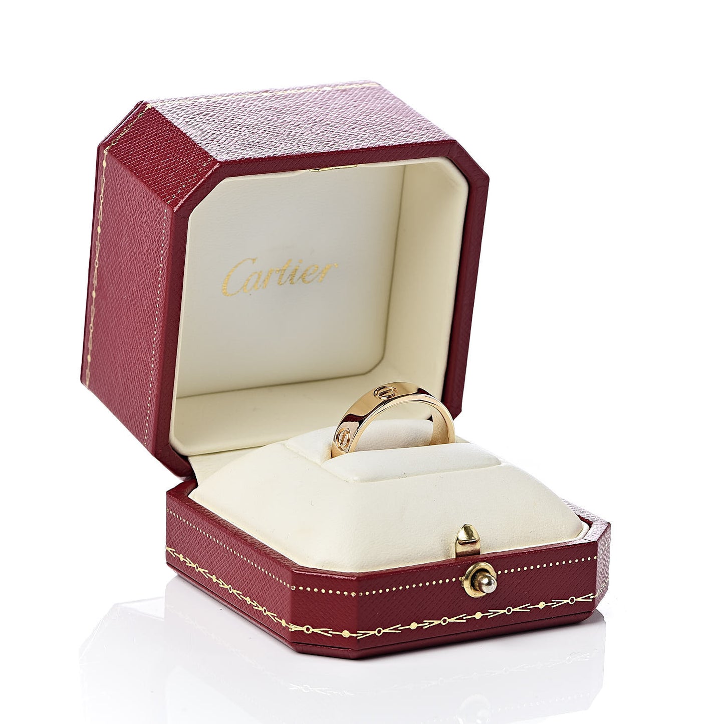 18K Yellow Gold 5.5mm LOVE Ring 63 10.25
