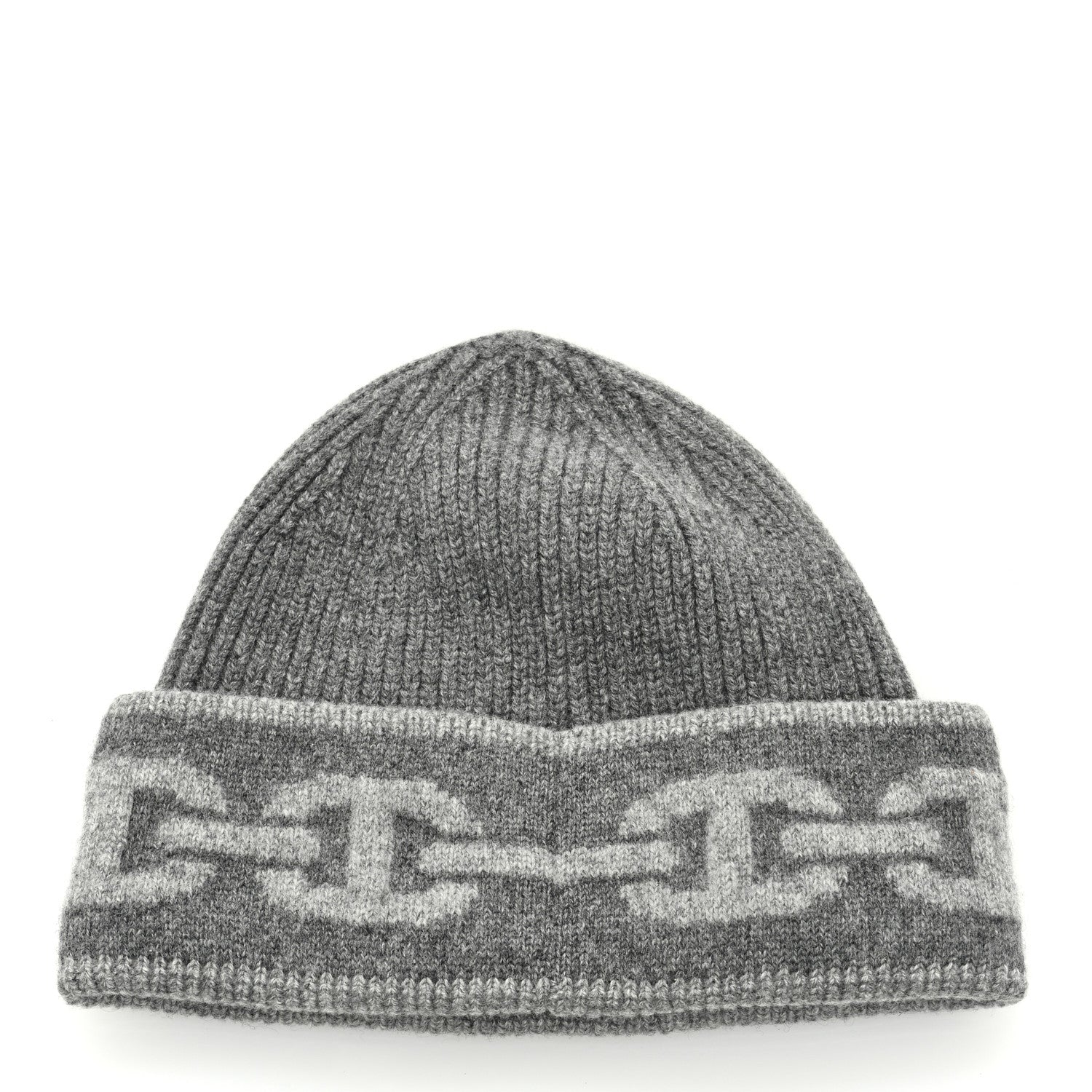 Hermes Cashmere Knit Heaven Beanie M Charbon Flanelle 3 of 5