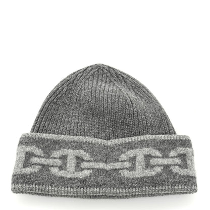 Hermes Cashmere Knit Heaven Beanie M Charbon Flanelle 3 of 5
