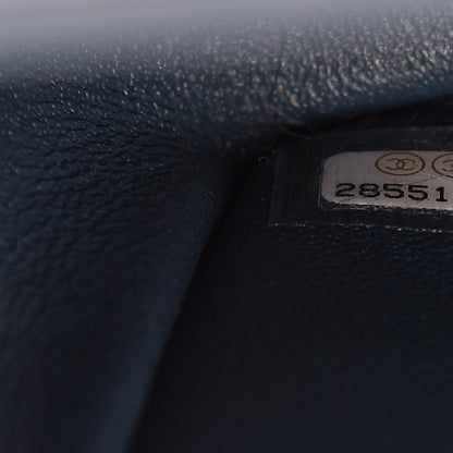 Chanel Lambskin Quilted Mini Square Flap Blue 9 of 11