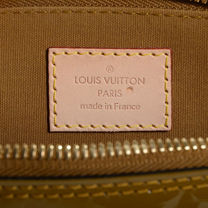 Louis Vuitton Vernis Alma BB Vert Olive 6 of 7