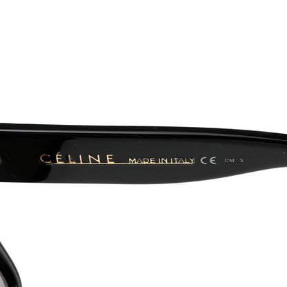Celine Polarized ZZ Top Sunglasses CL 41756 Black 6 of 7