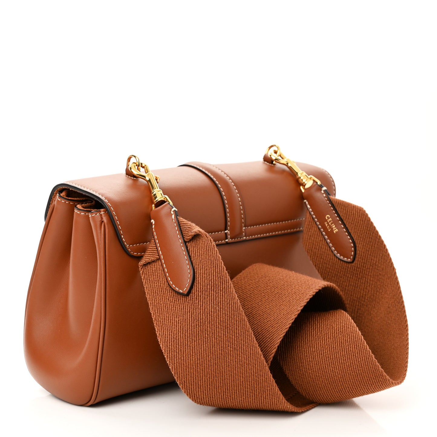 Smooth Calfskin Teen Soft 16 Shoulder Bag Tan