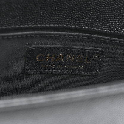 Chanel Caviar Quilted Small Boy Flap Black 6 of 10