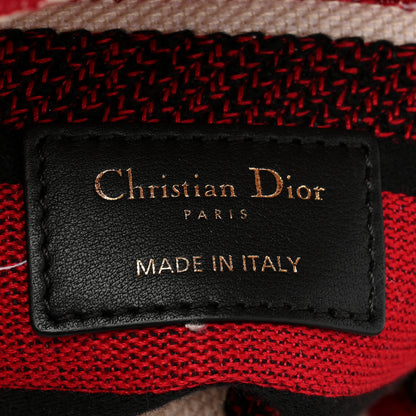 Christian Dior Canvas Medium DiorAmour Dots Lady D-Lite Red 6 of 16
