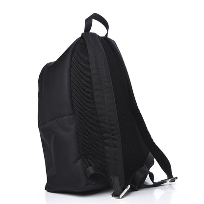 Fendi Nylon Shearling Vitello Elite Lightbulb Backpack Black Narciso 2 of 11