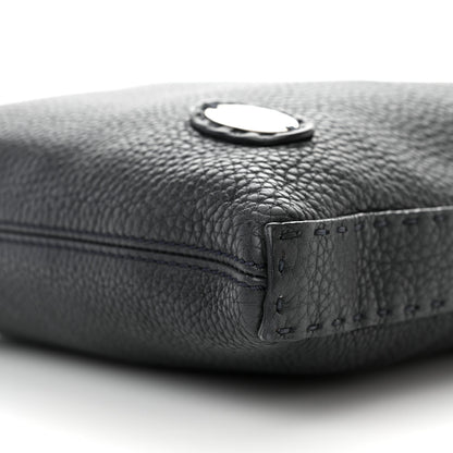 Fendi Cuoio Romano Selleria Messenger Dark Blue 9 of 9