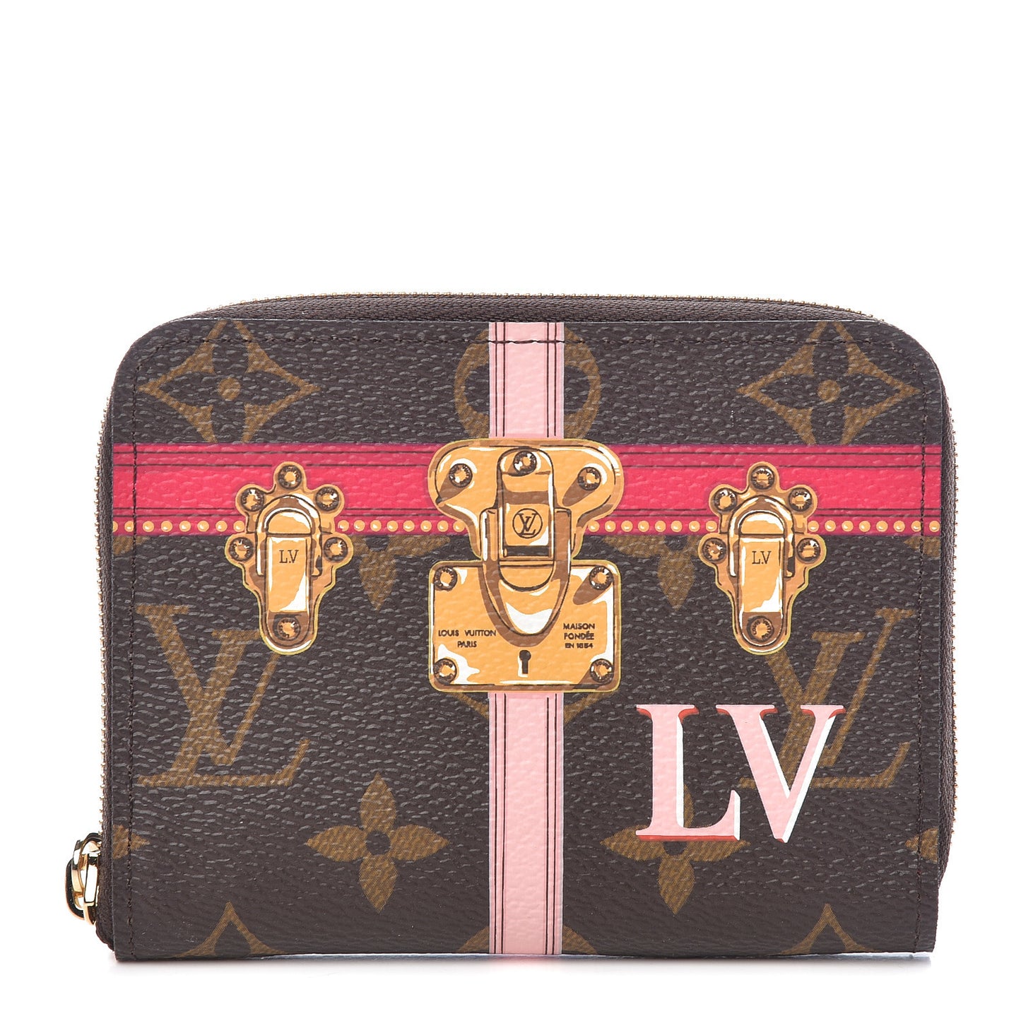 Monogram Summer Trunks Zippy Coin Purse