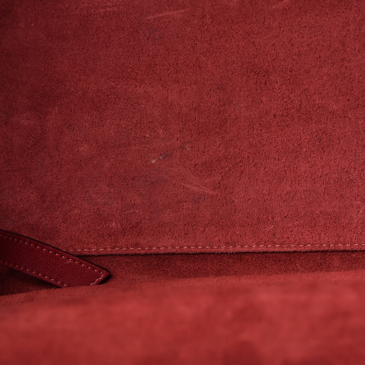 Celine Supple Calfskin Medium Phantom Luggage Red 9 of 21