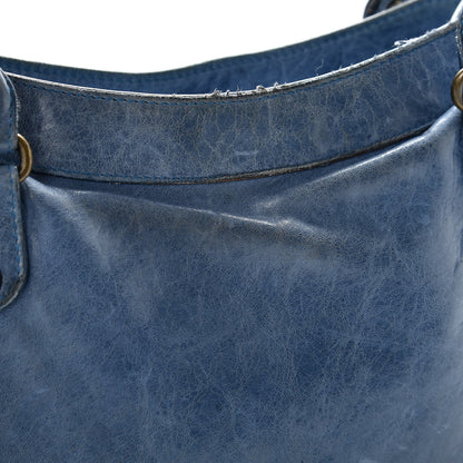 Balenciaga Chevre Classic Hardware Purse Bleu 21 of 24