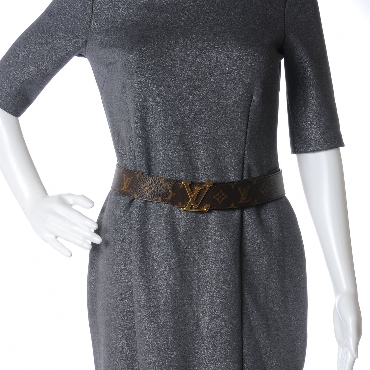 Monogram LV Initiales Belt 80 32