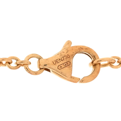 Cartier 18K Yellow Gold Interlocking LOVE Necklace 4 of 5