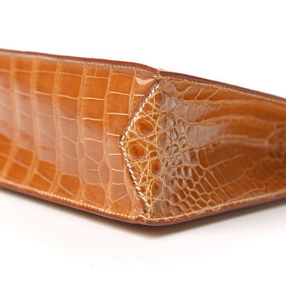 Hermes Shiny Alligator Lucy Tote 5 of 7