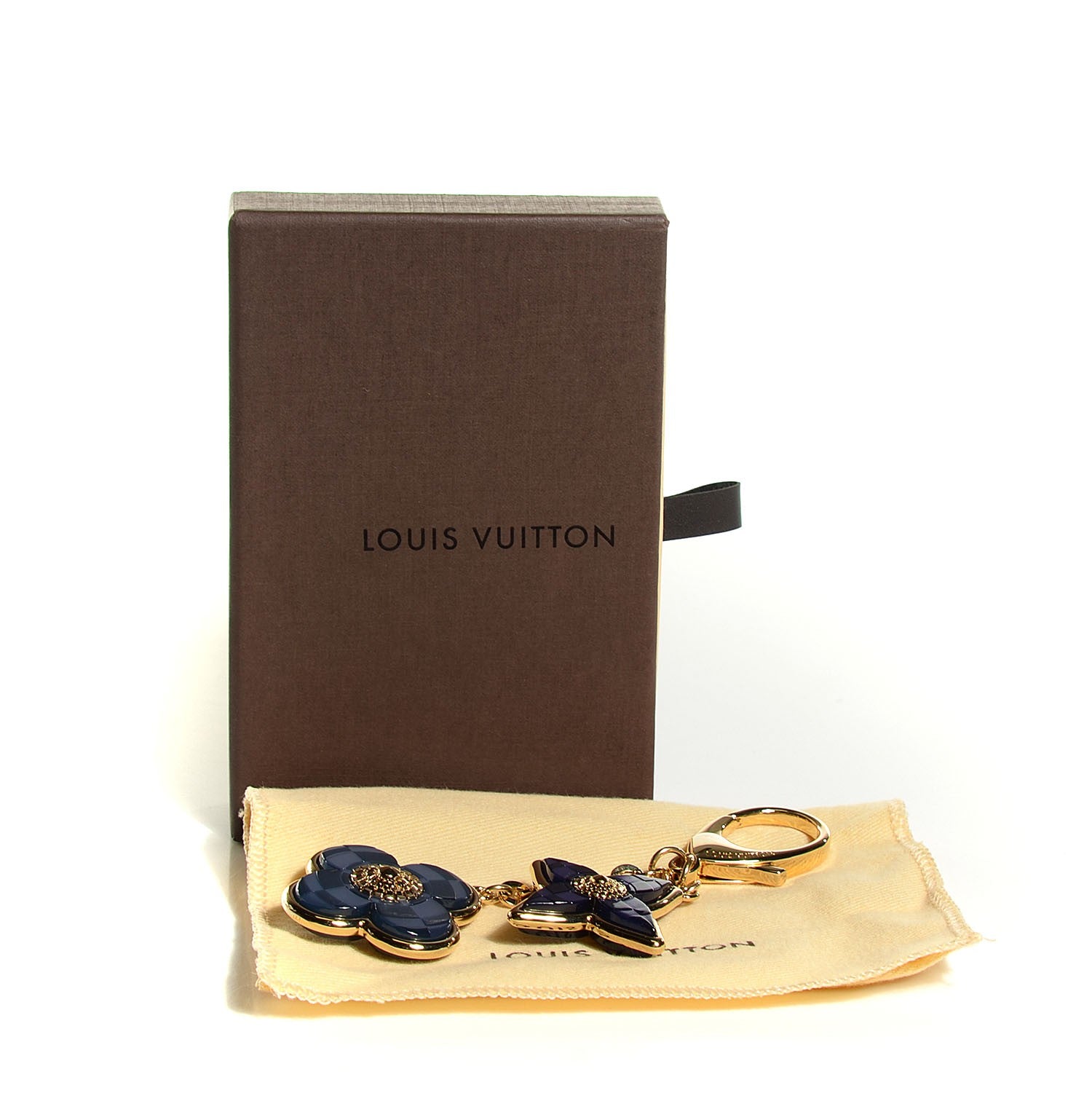 Louis Vuitton Mosaique Bag Charm Blue 6 of 6