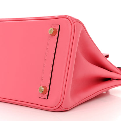 Hermes Swift Birkin 25 Rose Azalee 10 of 11