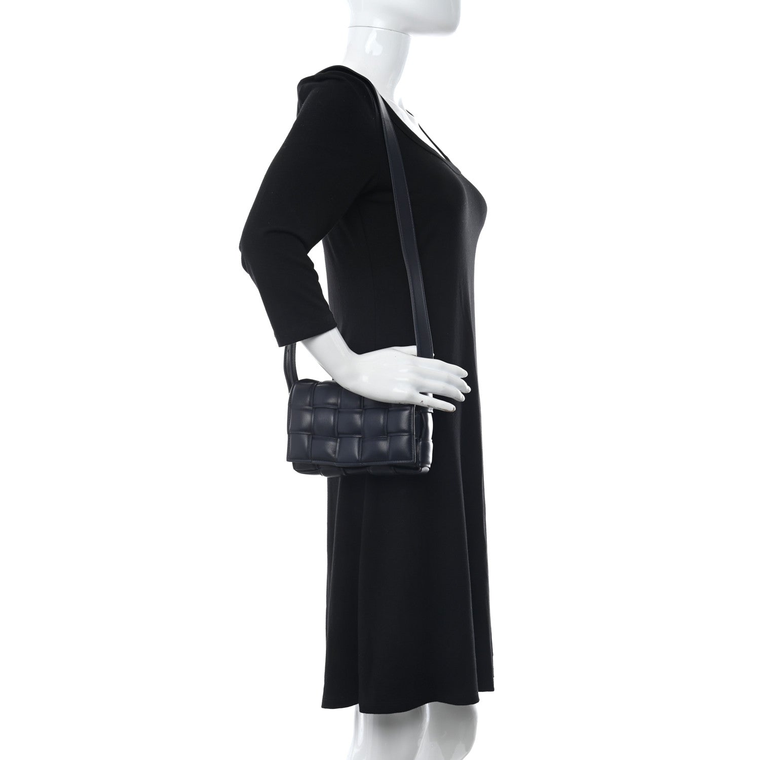 Bottega Veneta Nappa Maxi Intrecciato Small Padded Cassette Crossbody Bag Space 2 of 10