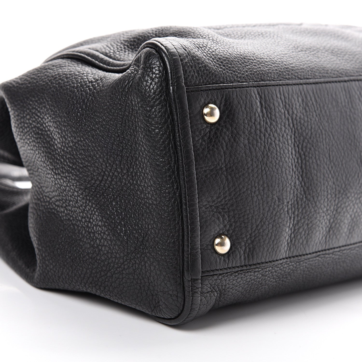 Gucci Pebbled Calfskin Medium Soho Shoulder Bag Black 13 of 18
