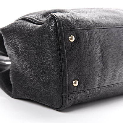Gucci Pebbled Calfskin Medium Soho Shoulder Bag Black 13 of 18