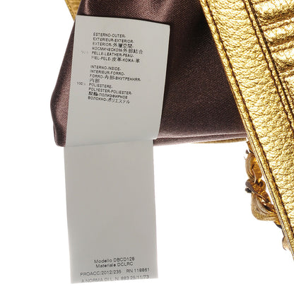 Versace Leather Couture Shoulder Bag Gold 9 of 9
