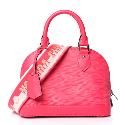 Louis Vuitton Epi Jacquard Alma BB Dragon Fruit 1 of 11
