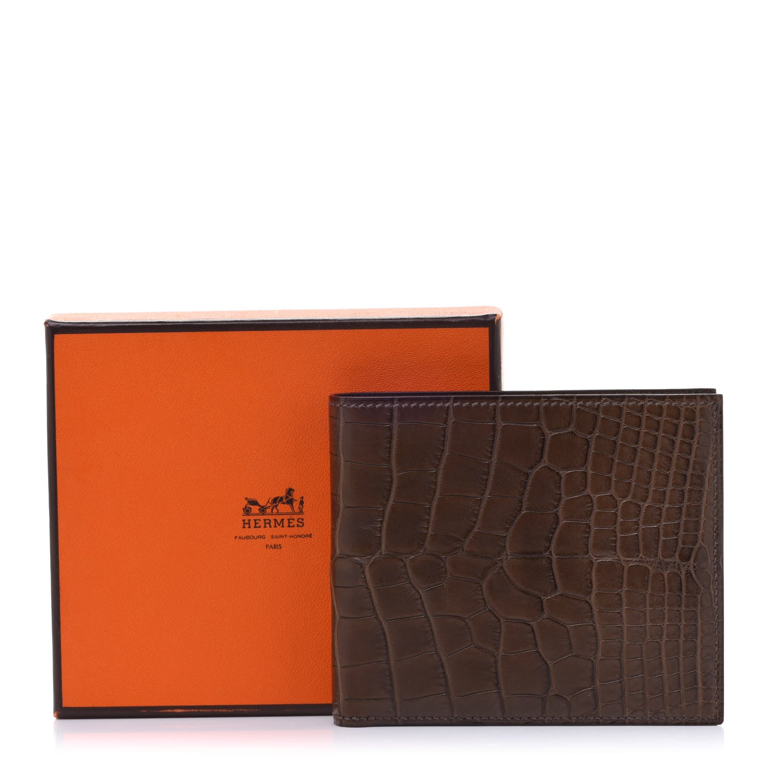 Hermes Alligator MC2 Copernic Compact Wallet Ebene 11 of 11