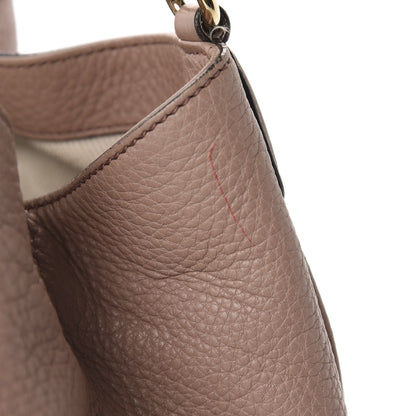 Gucci Pebbled Calfskin Small Soho Shoulder Bag Light Pink 14 of 19