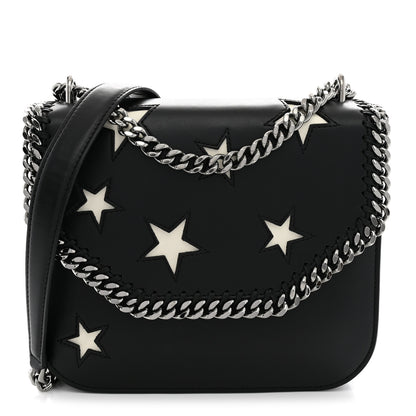 Stella McCartney Alter Nappa Embossed Medium Star Falabella Box Shoulder Bag Black 1 of 9