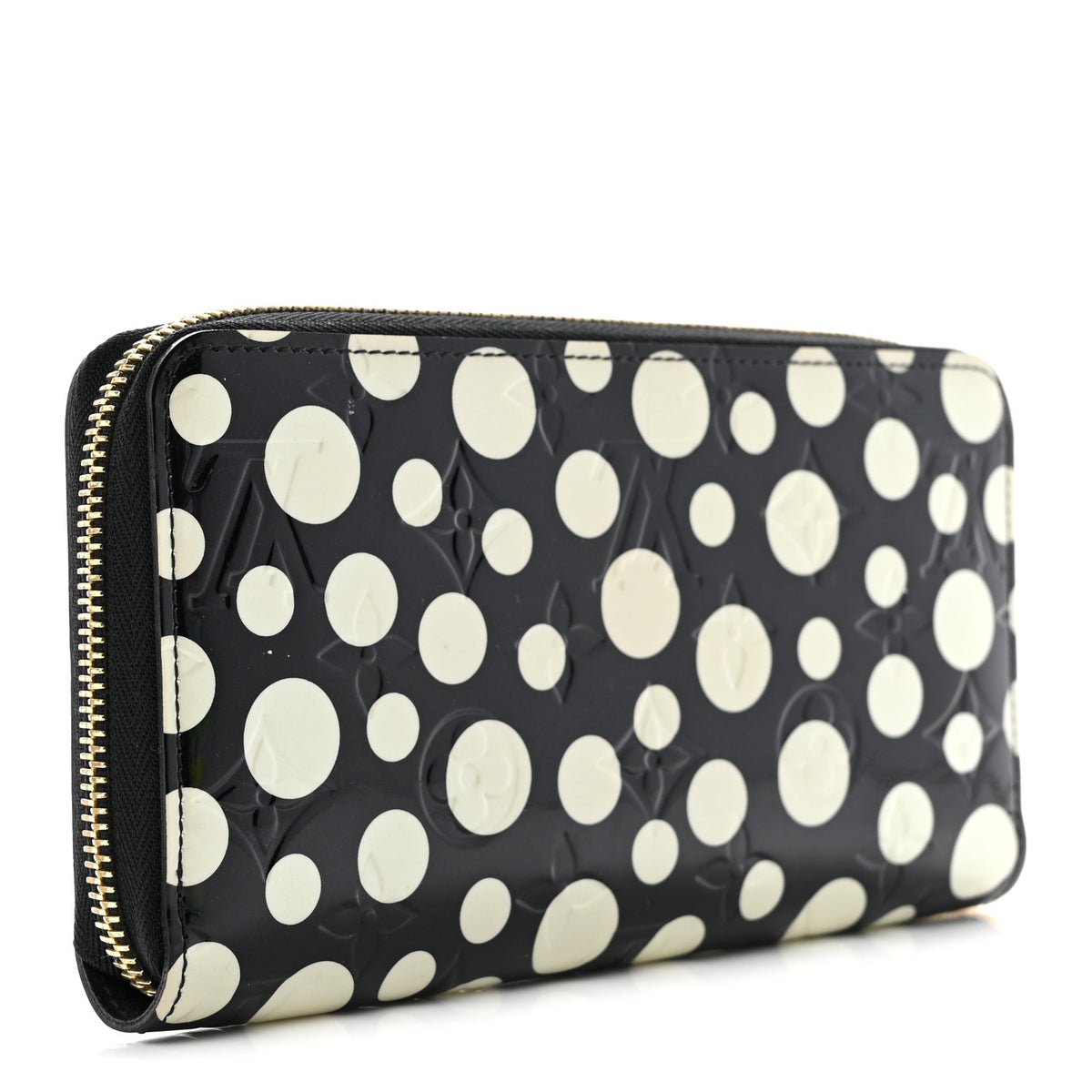 Louis Vuitton LV X YK Empreinte Zippy Wallet Black White 3 of 6