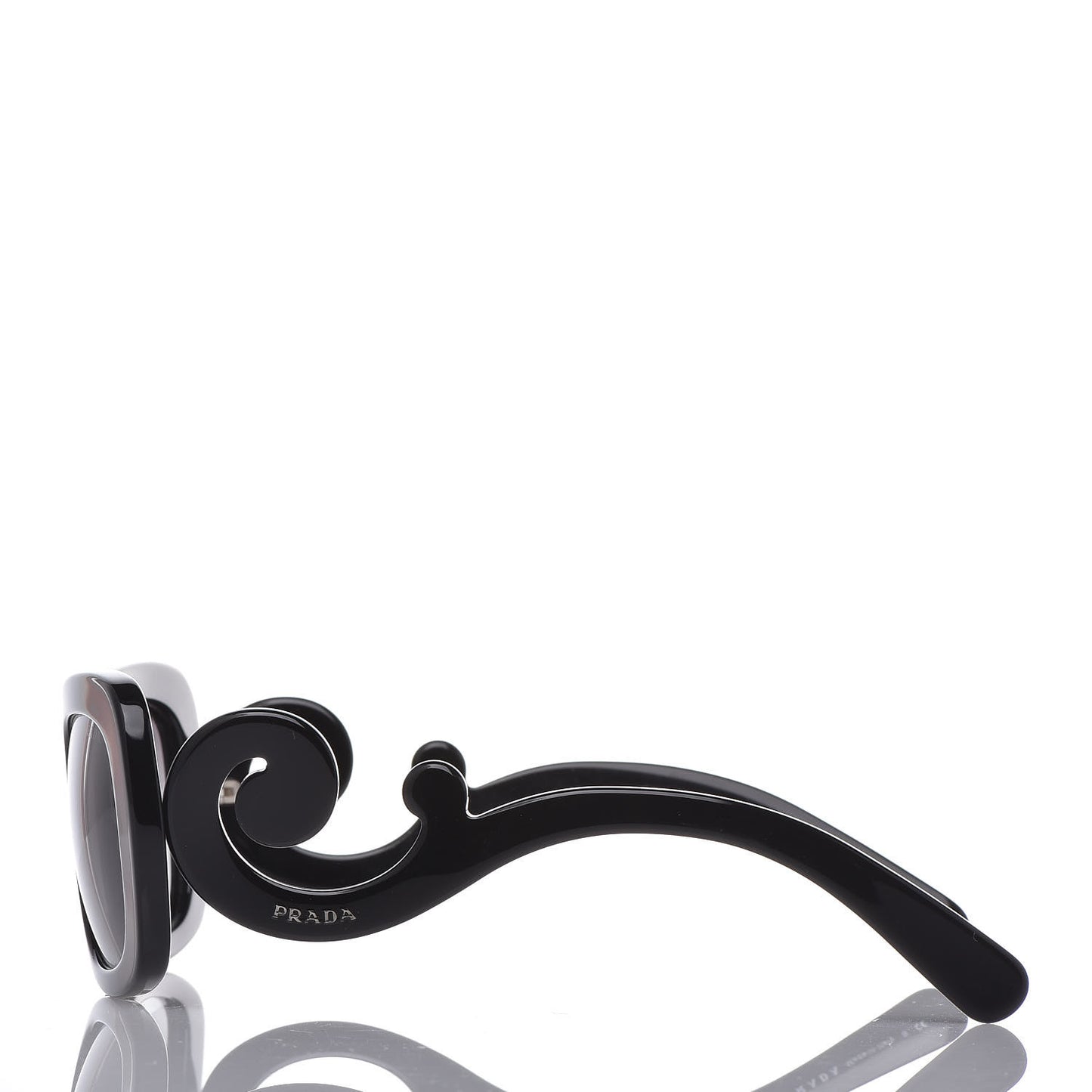 Acetate Baroque Sunglasses SPR 27O Black