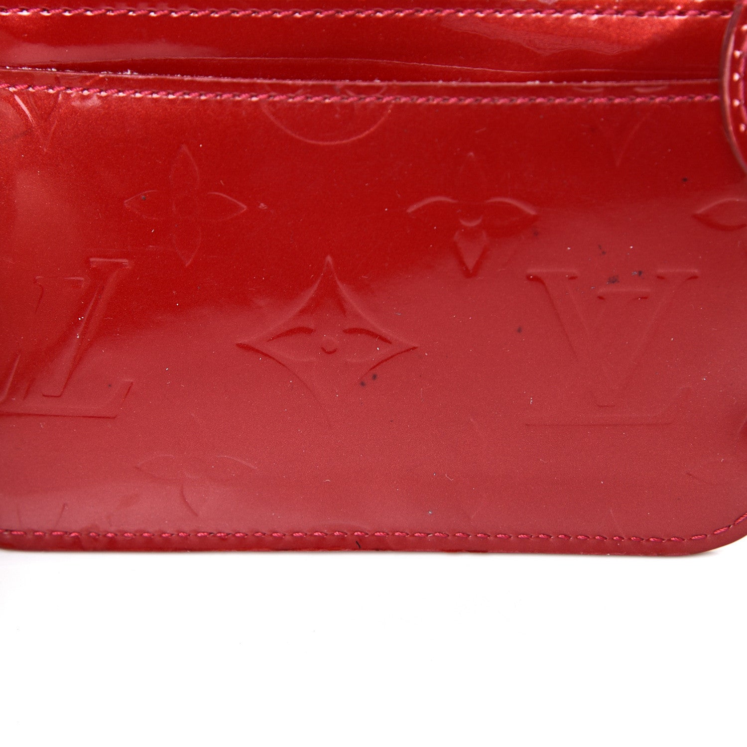 Louis Vuitton Vernis Key Pouch Pomme D'Amour 11 of 13