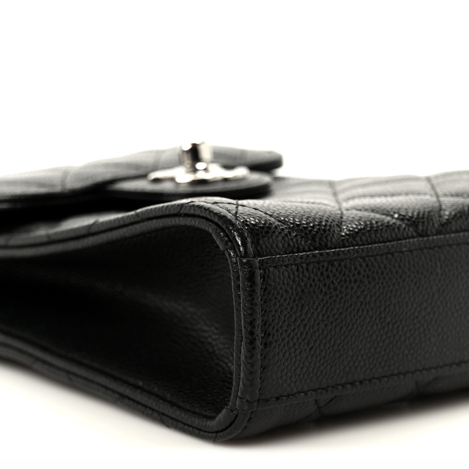 Chanel Caviar Quilted Classic Phone Holder Black 11 of 12