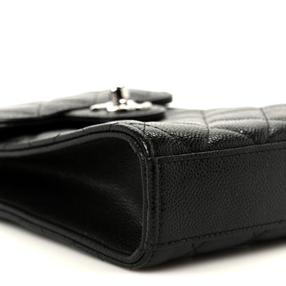 Chanel Caviar Quilted Classic Phone Holder Black 11 of 12