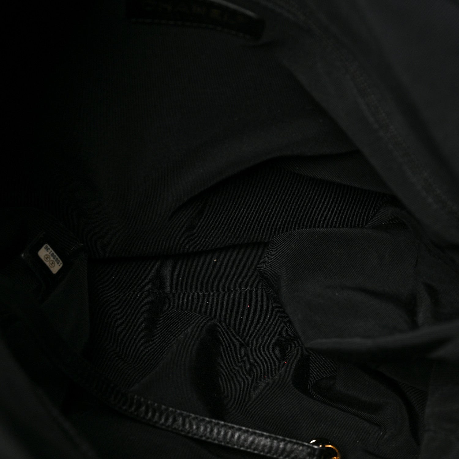 Chanel Calfskin Quilted Large Chain Me Hobo Black 5 of 9