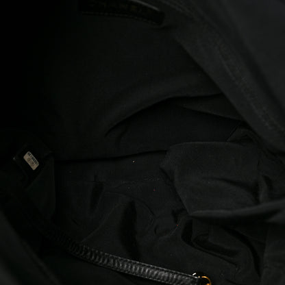 Chanel Calfskin Quilted Large Chain Me Hobo Black 5 of 9