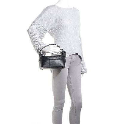 Chanel Caviar Square Stitched Shoulder Bag Black 2 of 7