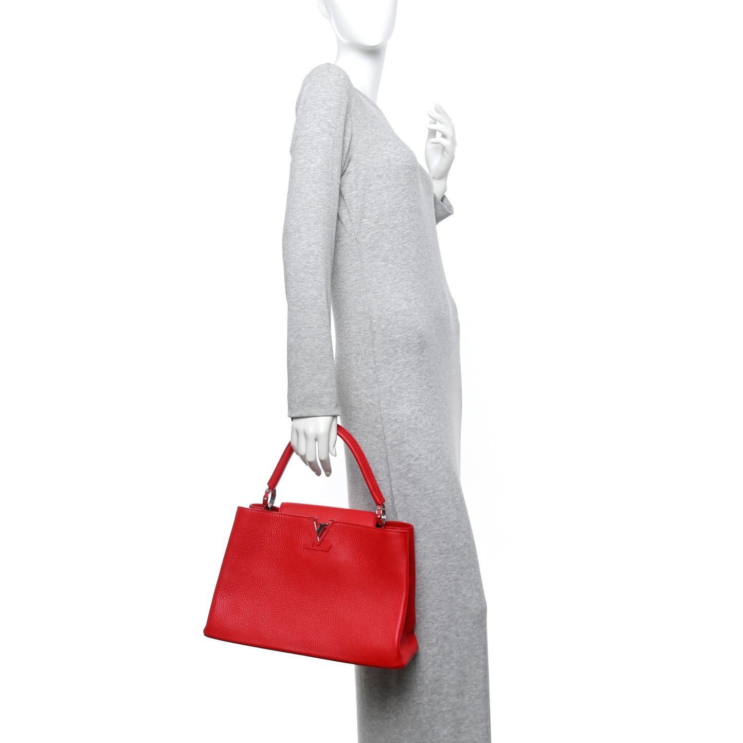 Taurillon Capucines MM Coquelicot